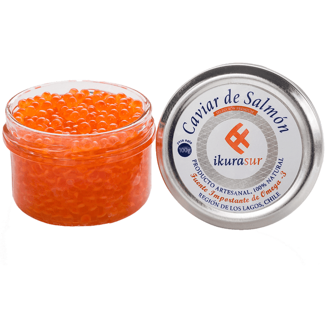 Caviar Rojo de Salmón Ikurasur 100 g