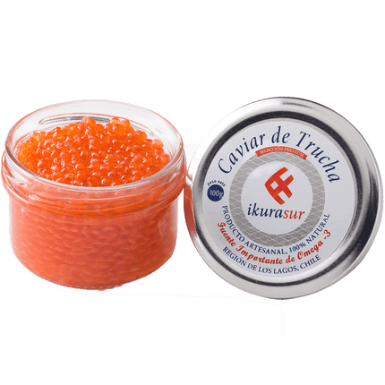 Caviar Rojo de Trucha Ikurasur 100 g