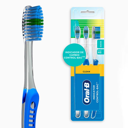 Cepillo de Dientes Oral-B Indicator Control Bac 3 un.