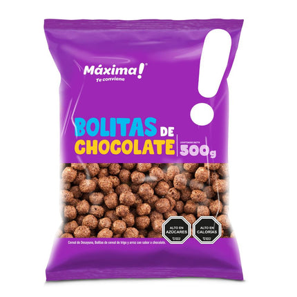 Cereal Máxima Bolitas de Chocolate 500 g
