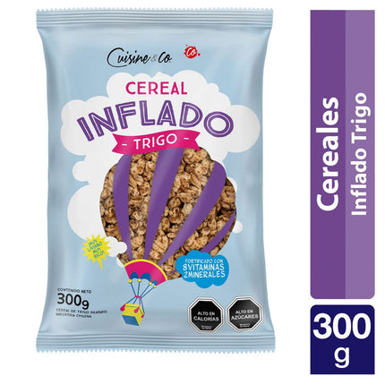 Cereal Inflado de Trigo Cuisine & Co 300 g
