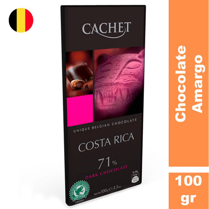 Chocolate Amargo Cachet 71% Cacao 100 g