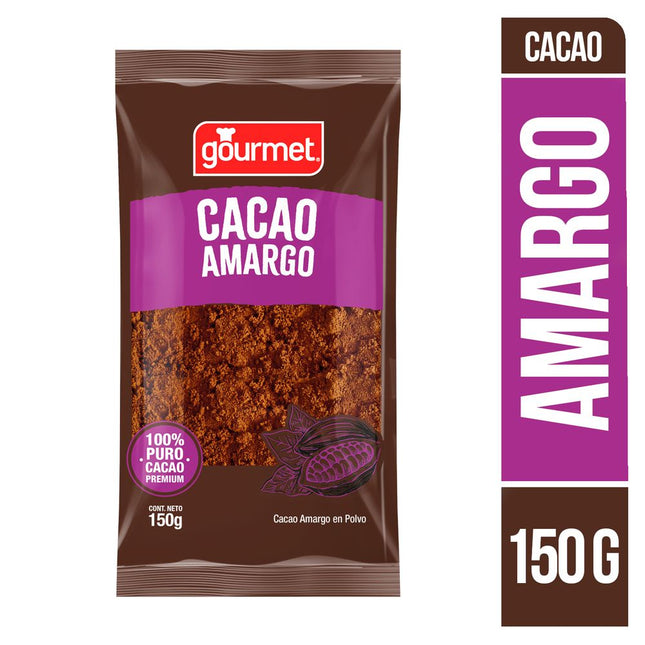 Chocolate Amargo Gourmet en Polvo 150 g