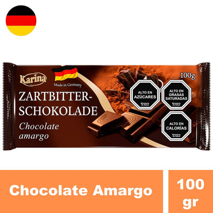 Chocolate Karina Amargo 100 g