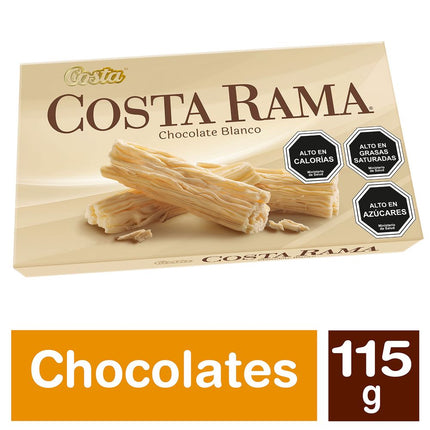 Chocolate Blanco Costa Rama 115 g