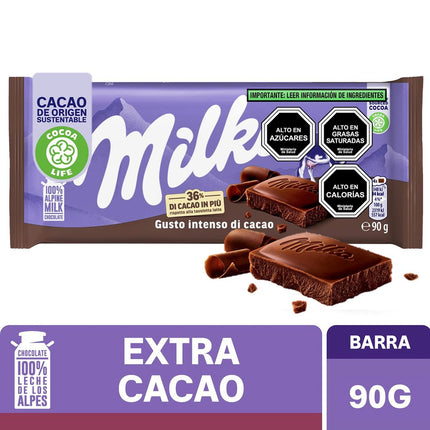 Chocolate Milka Extra Cacao 36% 90 g