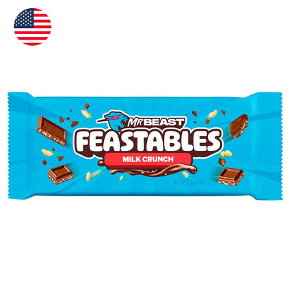 Chocolate Mrbeast Milk Crunch 60 g