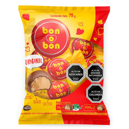 Chocolate de Leche Bon O Bon 75 g