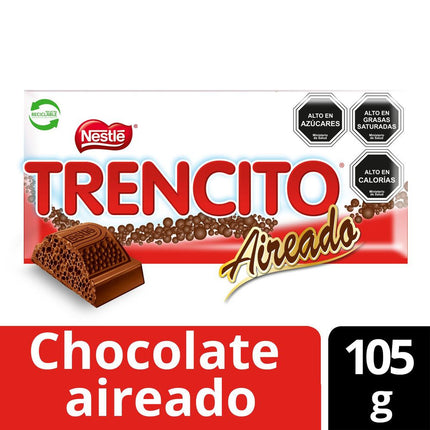 Chocolate de Leche Trencito Aireado 105 g