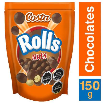 Chocolate de Leche Rolls Nuts 150 g