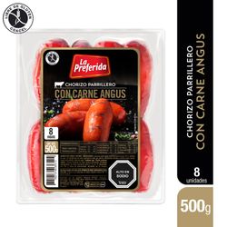 Chorizo Angus La Preferida 500 g 8 un.