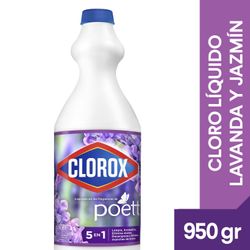 Cloro Clorox Flores de Lavanda 950 g