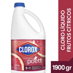 Cloro Clorox Pureza Cítrica 1.9 kg