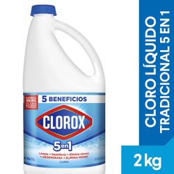 Cloro Clorox Tradicional 2 kg