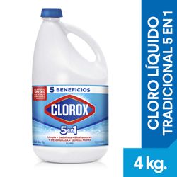 Cloro Clorox Tradicional 4 kg