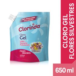 Cloro Gel Clorinda Flores Silvestres 650 ml