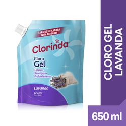 Cloro Gel Clorinda Lavanda 650 ml
