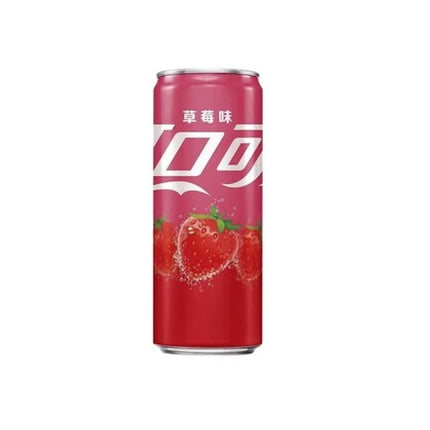 Bebida Frutilla Lata Coca-Cola 330 ml | Apishop.cl