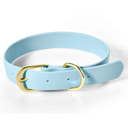 Collar PVC Talla M Celeste