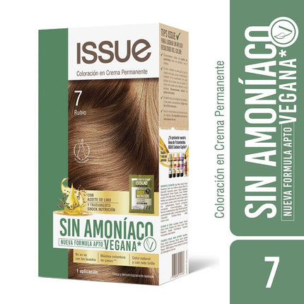 Coloración Issue Kit Sin Amoniaco N7 Vegano