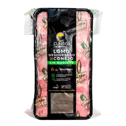 Conejo Cuni & Co Lomo Deshuesado Congelado kg