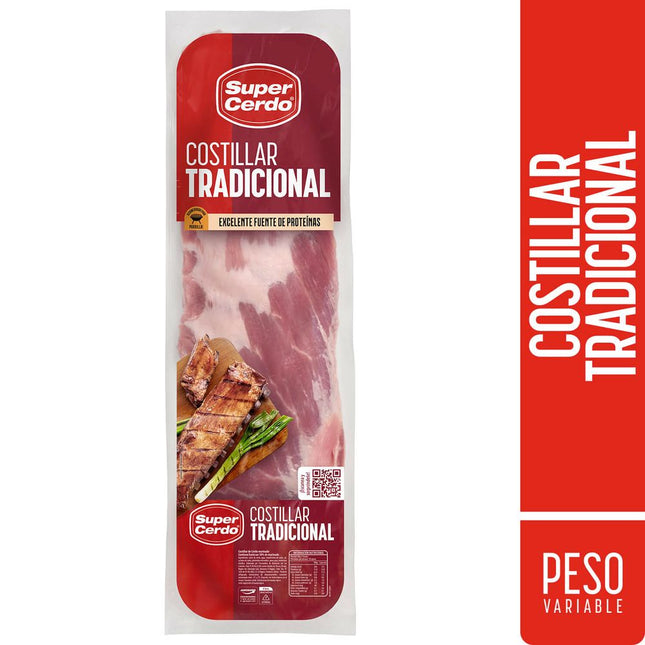 Costillar Super Cerdo Tradicional kg