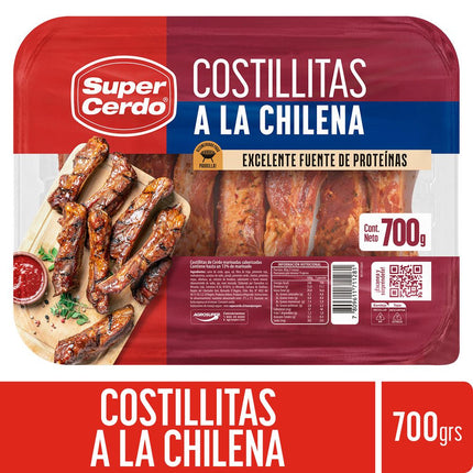 Costillitas Cerdo Chilena Super Cerdo 700 g