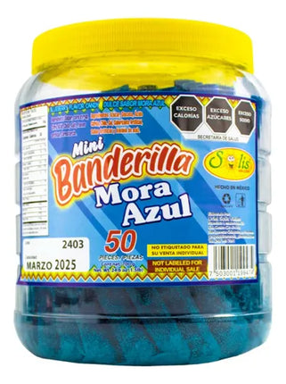 Dulce Banderilla Mora Azul, 50 un - Solis | Apishop