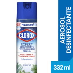 Desinfectante Aerosol Clorox Expert Original 332 ml
