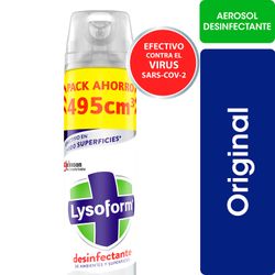 Desinfectante Lysoform Original Aerosol 495 ml