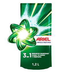 Detergente Líquido Ariel Limpieza Profunda 1.2 L
