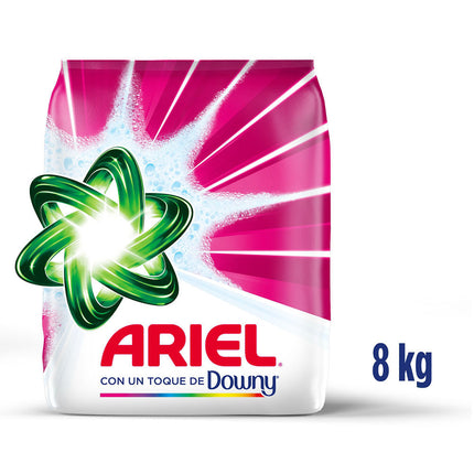 Detergente en Polvo Ariel Toque de Downy 8 kg