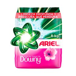 Detergente en Polvo Ariel Toque de Downy Frescura Perdura 8 kg
