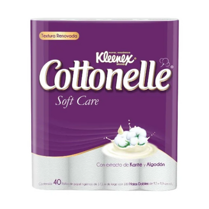 Papel Higiénico Cottonelle Kleenex 40 un | Apishop.cl