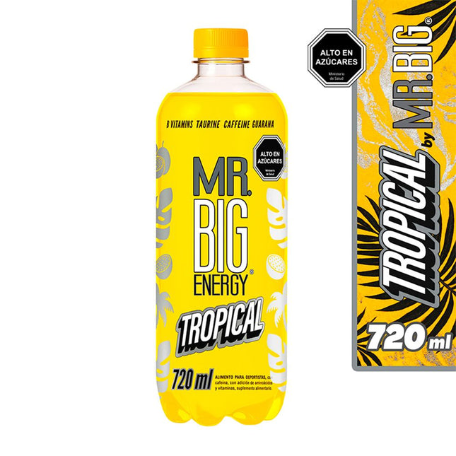 Bebida Energética Mr Big Tropical Botella 720 cc