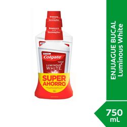 Enjuague Bucal Colgate Luminous White 500 ml