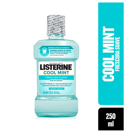Enjuague Bucal Listerine Cool Mint Zero Alcohol 250 ml
