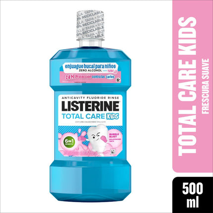 Enjuague Bucal Listerine Total Care Kids 500 ml