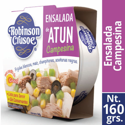 Ensalada de Atún Robinson Crusoe Campesina 160 g neto