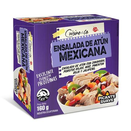 Ensalada de Atún Cuisine & Co Mexicana 104 g drenado, 160 g neto