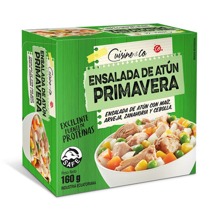 Ensalada de Atún Cuisine & Co Primaveral 104 g drenado, 160 g neto