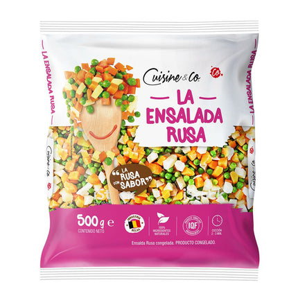 Ensalada Rusa Congelada Cuisine & Co 500 g