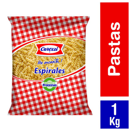 Pasta Espiral N°49 Carozzi 1 kg