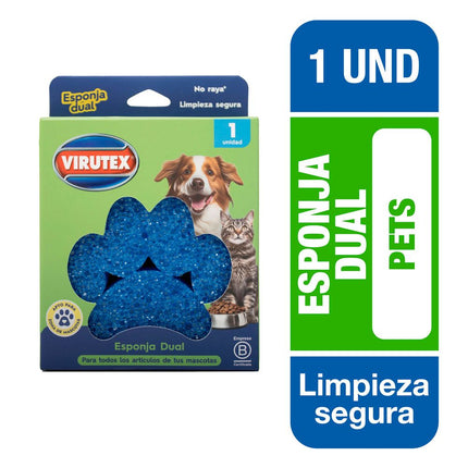 Esponja Dual Mascota Virutex