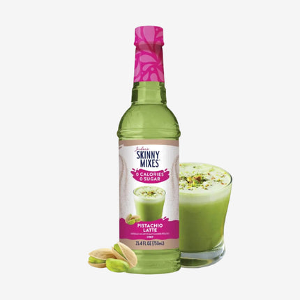 Syrup Pistachio Latte sin Azúcar Skinny Mixes 750 ml | Apishop