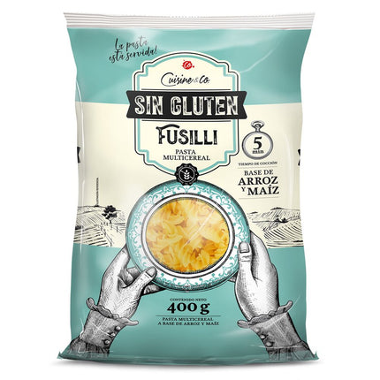 Fusilli Sin Gluten Cuisine & Co 400 g