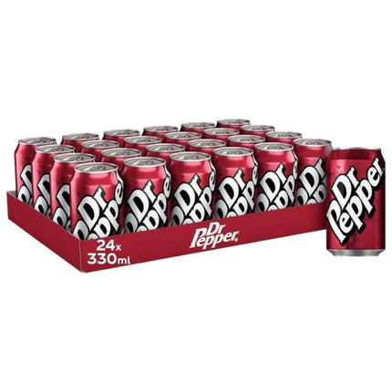 Bebida Lata Dr. Pepper 24 un x 330 ml | Apishop.cl