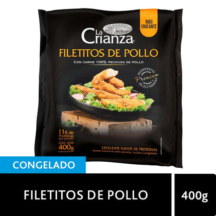 Filetitos de Pollo La Crianza 400 g