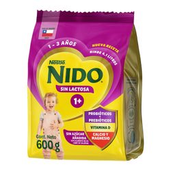 Fórmula Láctea Nido 1+ Sin Lactosa 600 g