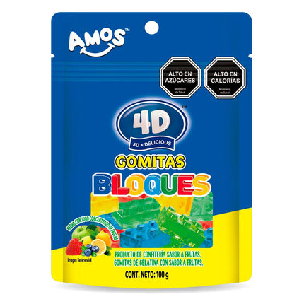 Gomitas Amos Bloques 100 g